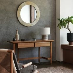 Clemente Footed Clay Indoor/Outdoor Planter Medium -marin sHOP CB2SP22 LF 12A hero