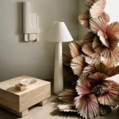 Brazilian White Concrete Wall Decor Panel I 7 Brazilian White Concrete Wall Decor Panel I -marin sHOP CB2SP23 13A hero