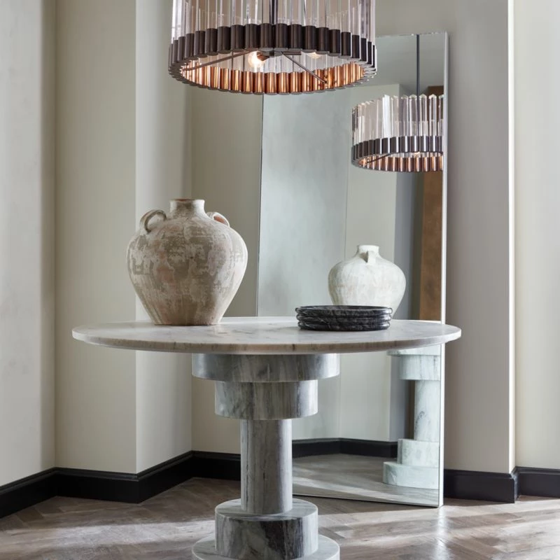 Risette Black Chrome And Crystal Chandelier 7 Risette Black Chrome And Crystal Chandelier - Image 5