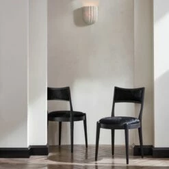 Ariel Fluted White Marble Wall Sconce Light 18 Ariel Fluted White Marble Wall Sconce Light -marin sHOP CB2SP23 20A v1 RET