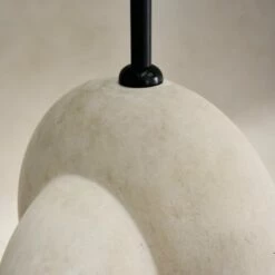 Capricorn Limestone Dome Pendant Light -marin sHOP CB2SP23 PR 17A 116