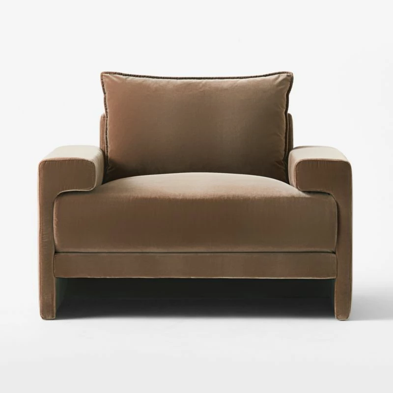 Camden Rye Velvet Chair 4 Camden Rye Velvet Chair - Image 2