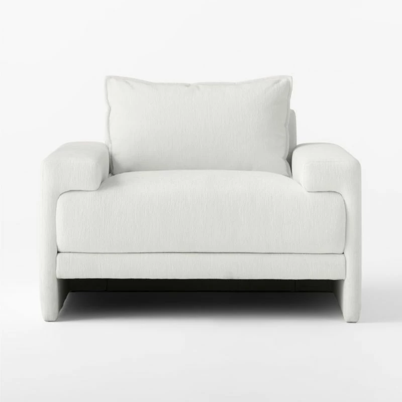 Camden White Lounge Chair 4 Camden White Lounge Chair - Image 2