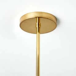 Capistrano Brass Pendant Light 14" -marin sHOP CapistranoPndntLight14inSSS22