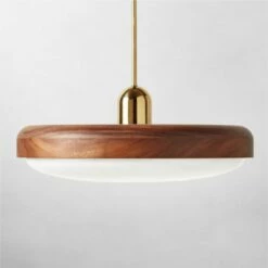Capistrano Brass Pendant Light 22"