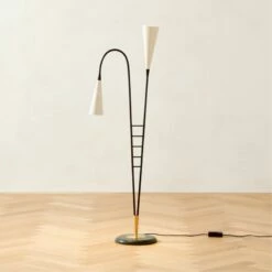 Caro Black Metal Floor Lamp 9 Caro Black Metal Floor Lamp -marin sHOP CaroFloorLampROS23