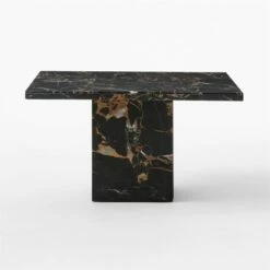 Carve Square Black Marble Side Table Small 12 Carve Square Black Marble Side Table Small -marin sHOP CarveBlkMrblCcktlTableSmSDSSS23