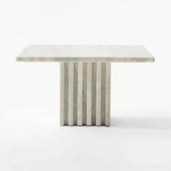 Carve Marble Small Cocktail Table -marin sHOP CarveMrblCocktailTableSmSOSSF21