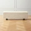 Carve Ivory Storage Bench -marin sHOP CarveStorageBenchSHF21