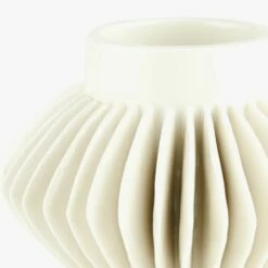 Celia White Porcelain Vase -marin sHOP CeliaVaseWhiteAV2F17