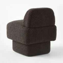 Chiara Brown Boucle Vanity Chair -marin sHOP ChiaraBclVanityChair3QBSSS23