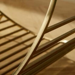 Chord Antique Brass Log Holder -marin sHOP ChordLogHolderAntqBrassAVSHF20