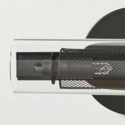 Cilindro Black Steel Wall Sconce 12 Cilindro Black Steel Wall Sconce -marin sHOP CilindroBlkSteelSconceAVSHF22