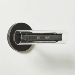 Cilindro Black Steel Wall Sconce