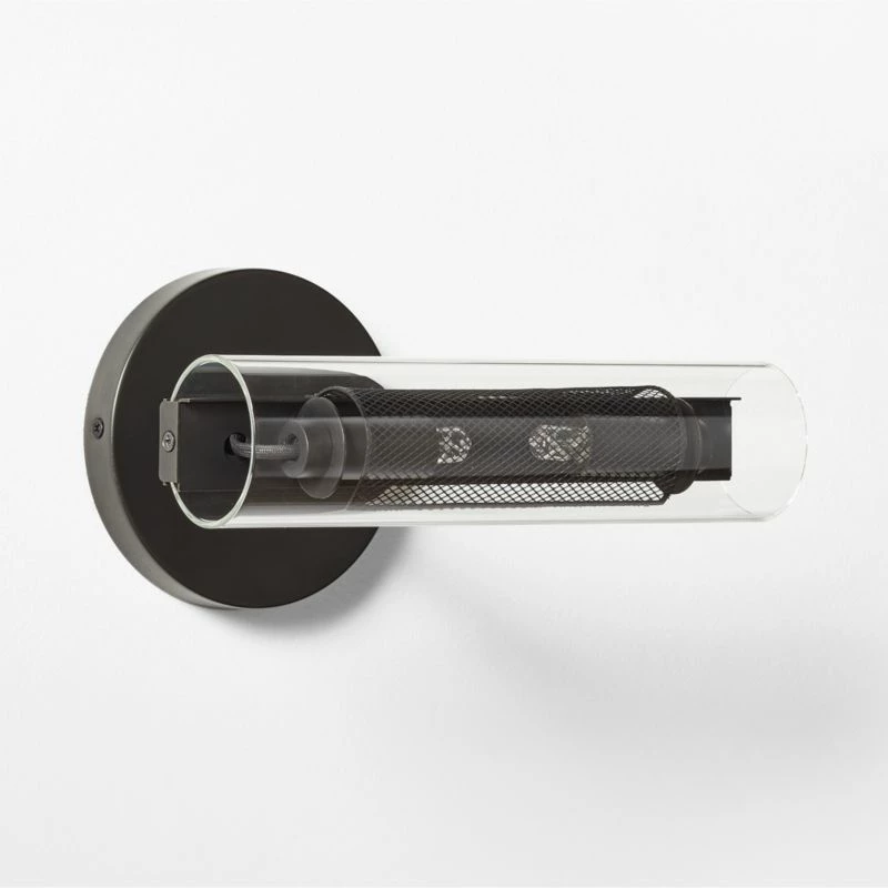 Cilindro Black Steel Wall Sconce 5 Cilindro Black Steel Wall Sconce - Image 3