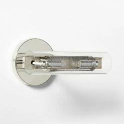 Cilindro Polished Stainless Steel Wall Sconce -marin sHOP CilindroPldSSSconceSSF22