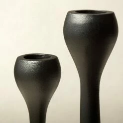 Cinq Black Multi Taper Candle Holder -marin sHOP CinqBlkMultiTaperHolderAVSHF21