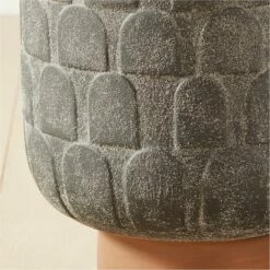 Clemente Footed Clay Indoor/Outdoor Planter Medium -marin sHOP Clemente15inPlanterSmAV3SHS22