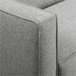 Club Grey Fabric 3-Seater Sofa -marin sHOP ClubSofaGreyAV2S13