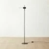 Colonna Adjustable Black Floor Lamp