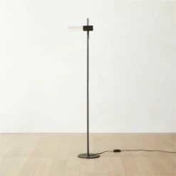 Colonna Adjustable Black Floor Lamp