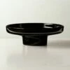 Contempri Footed Black Serving Bowl -marin sHOP ContempriBlkFtdSrvngBwlSHS22