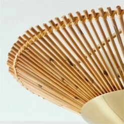 Copa Tiered Natural Rattan Flush Mount Light 8 Copa Tiered Natural Rattan Flush Mount Light -marin sHOP CopaTrdNatRttnFlshMountAVSHF22