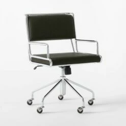 Court Black Vegan Leather Office Chair -marin sHOP CourtBlackOfficeChair3QSSS22