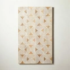 Cultivo Geometric Wood Wall Art
