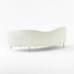 Curvo Snow White Performance Sofa -marin sHOP CurvoNomadSnowSofa3QBF20