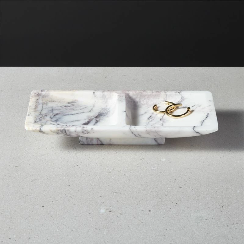 Daily Essentials Marble Jewelry Tray 4 Daily Essentials Marble Jewelry Tray - Image 2