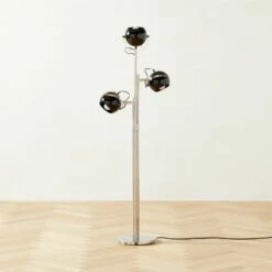 Daltrey Black Metal Floor Lamp