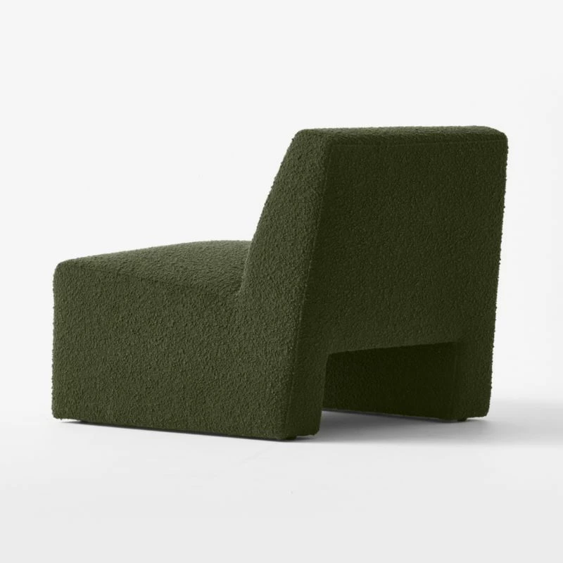 Dario Green Boucle Accent Chair 8 Dario Green Boucle Accent Chair - Image 6