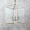 Denver Indoor/Outdoor Polished Brass Pendant Light