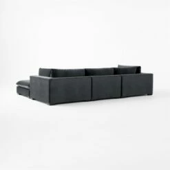 Deseo 4-Piece Modular Charcoal Grey Performance Velvet Sectional Sofa 12 Deseo 4-Piece Modular Charcoal Grey Performance Velvet Sectional Sofa -marin sHOP Deseo4PcChrcVlvtSectSofa3QBSSF23