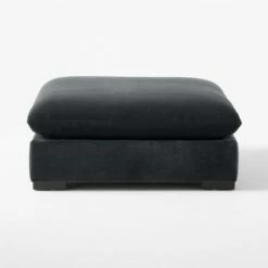 Deseo Charcoal Grey Performance Velvet Ottoman 10 Deseo Charcoal Grey Performance Velvet Ottoman -marin sHOP DeseoChcVltOttomanSDSSF23