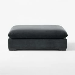 Deseo Charcoal Grey Performance Velvet Ottoman 8 Deseo Charcoal Grey Performance Velvet Ottoman -marin sHOP DeseoChcVltOttomanSOSSF23