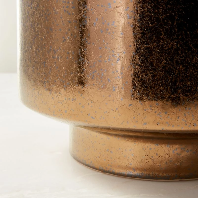 Dia Metallic Bronze Indoor Planter 5 Dia Metallic Bronze Indoor Planter - Image 3