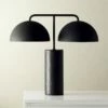 Domes Black Marble Table Lamp -marin sHOP DomesBlkMrblTableLampSHF19