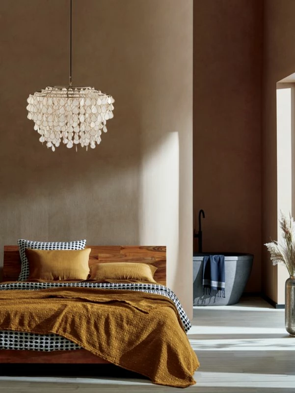 Teardrops Capiz Chandelier 8 Teardrops Capiz Chandelier - Image 6