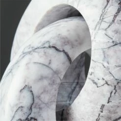 Don't Get It Twisted Marble Decorative Object -marin sHOP DontGetItTwistedMblObjAVSHF21
