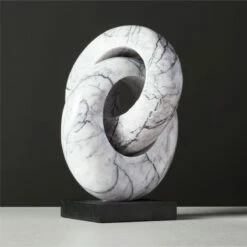 Don't Get It Twisted Marble Decorative Object