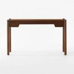 Dreher Brown Leather Desk With Drawer 14 Dreher Brown Leather Desk With Drawer -marin sHOP DreherWoodDeskSOSSS22