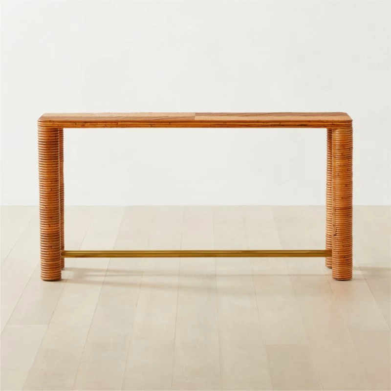 Edie Rattan Console Table 3 Edie Rattan Console Table