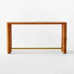 Edie Rattan Console Table 8 Edie Rattan Console Table -marin sHOP EdieRattanConsoleSOSSS22