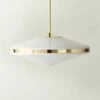 Elayna Polished Brass Pendant Light