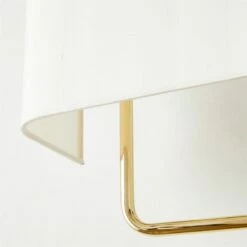 Elodie Polished Brass Wall Sconce Light Left-Facing -marin sHOP ElodiePlhdBrsLWallSconceAV3SHF23