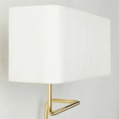 Elodie Polished Brass Wall Sconce Light Left-Facing -marin sHOP ElodiePlhdBrsLWallSconceAVSHF23
