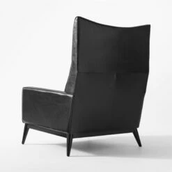 Embassy Black Lounge Chair 314 And Ottoman 310 Set 16 Embassy Black Lounge Chair 314 And Ottoman 310 Set -marin sHOP EmbassyBlackLoungeChair3QBSSF21 1