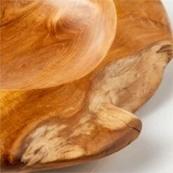Emmett Natural Teak Decorative Bowl Small 8 Emmett Natural Teak Decorative Bowl Small -marin sHOP EmmettTeakBowlAVSHF22